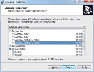 Aktywujemy Dolby Instalacja sterownika ACM w Windows 7 zapewnia dostęp do zablokowanych filtrów dźwięku Dolby i DTS.