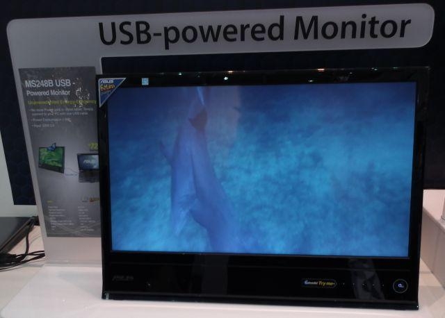 24-calowy monitor na USB 3.0