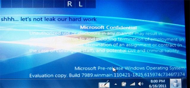 Wyciek kolejnej kompilacji Windows 8 M3
