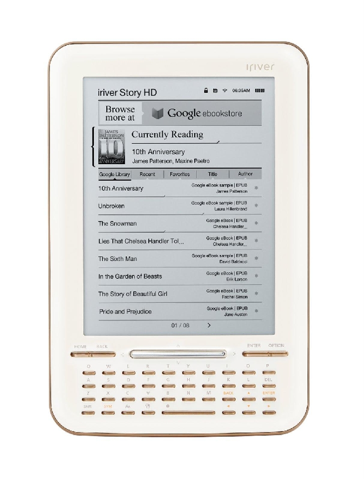 Pierwszy czytnik e-booków dedykowany Google eBooks