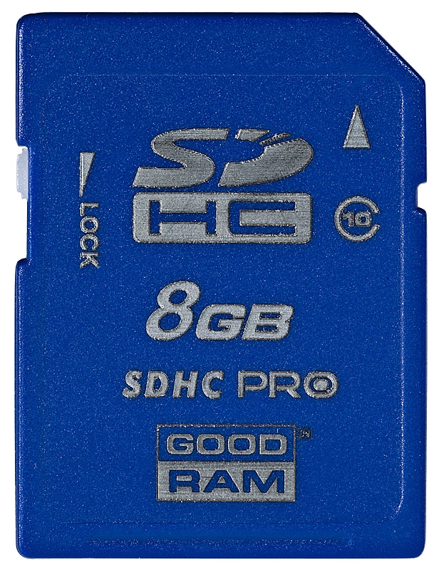 GoodRAM SDHC 8GB Pro class 10