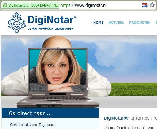 DigiNotar wykończony przez cyberprzestępców
