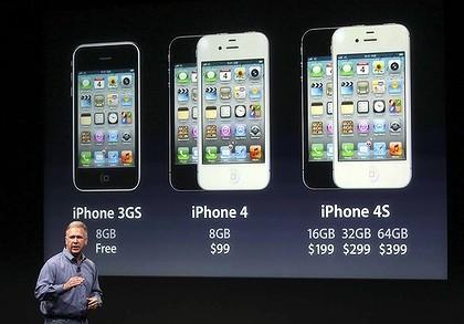 iPhone 4S: akcje Apple’a spadają, Microsoftowi rosną