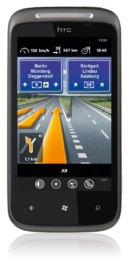Navigon prezentuje pierwszą nawigację typu on-board dla Windows Phone 7.5