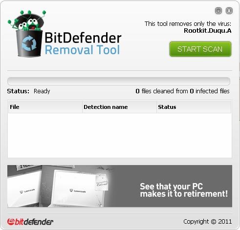 Bitdefender oferuje darmowe narzędzie do usuwania rootkita Duqu