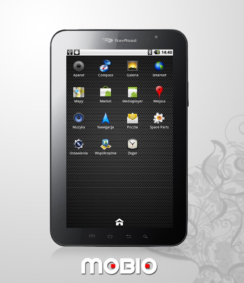 NavRoad pokazuje nawigacyjny tablet z Androidem