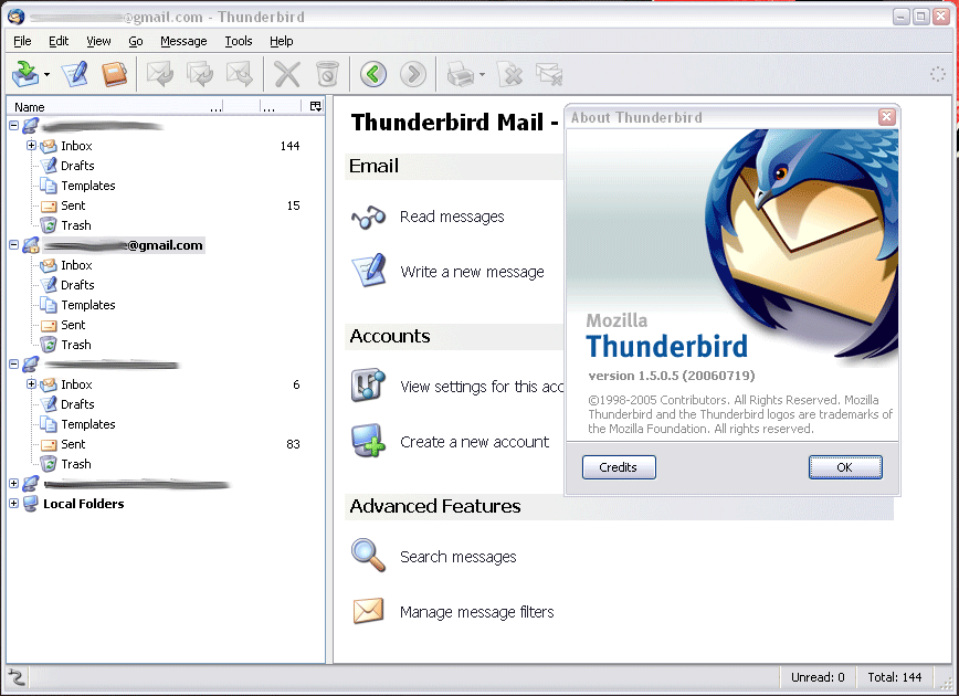 Mozilla Thunderbird 8.0