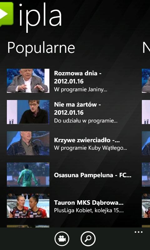 Jest już ipla na Windows Phone