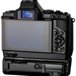 Elektroniczny wizjer ma rozdzielczość 1,44 milionów punktów.