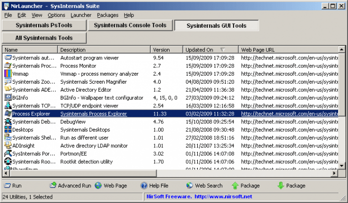NirLauncher Rus 1.30.7 for windows instal