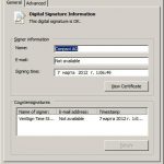 Informacje o skradzionym certyfikacie cyfrowym wykorzystanym w szkodliwym programie Mediyes