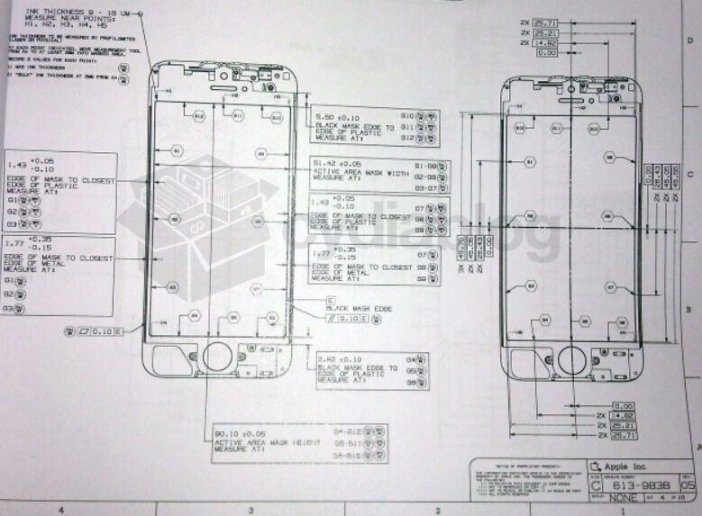 Czy to plany konstrukcyjne nowego iPhone'a?