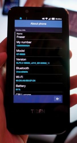 Samsung Fraser - z Tizen OS i Super AMOLED-em HD Plus