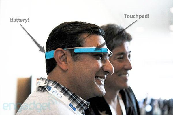 Google Glass (źródło: Engadget)