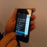 BlackBerry OS 10 (wybaczcie niską jakość zdjęć, wina sprzętu, nie spodziewałem się, że uda mi się obejrzeć go z bliska)