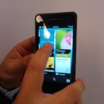 BlackBerry OS 10 (wybaczcie niską jakość zdjęć, wina sprzętu, nie spodziewałem się, że uda mi się obejrzeć go z bliska)