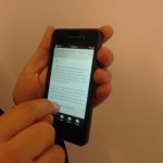 BlackBerry OS 10 (wybaczcie niską jakość zdjęć, wina sprzętu, nie spodziewałem się, że uda mi się obejrzeć go z bliska)