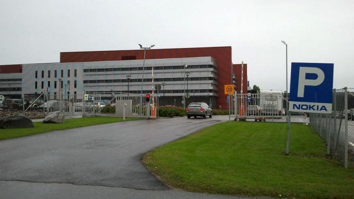 Fabryka Nokii w Salo, w zachodniej Finlandii (źródło: YLE / Oliver Boucht)