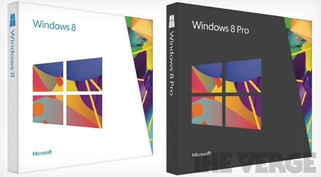 Windows 8 i Windows 8 Pro (źródło: The Verge)