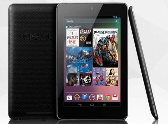 Nexus 7, pierwszy tablet Google'a. Wyprodukowany przez Asusa