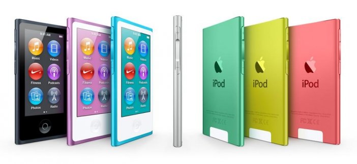 Nowe, niezwykle cienkie iPody nano