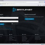 Strona stworzona przez cyberprzestępcę do kradzieży danych dostępowych użytkowników prawdziwego serwisu battle.net