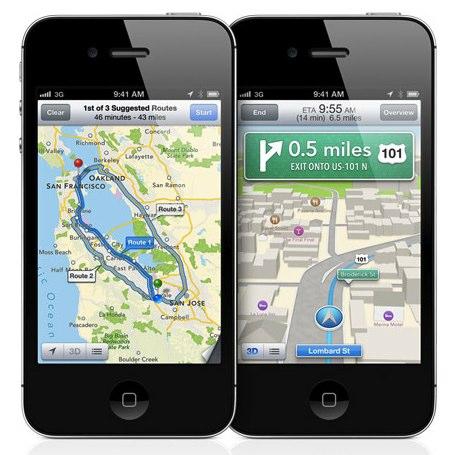 Apple ma patent na obsługę map w smartfonie