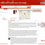 Yelp prezentuje się w przyjazny sposób, zarówno dla usługobiorców, jak i usługodawców