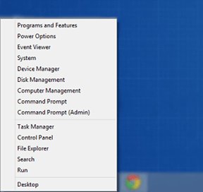 Windows 8 też ma menu start, tylko ukryte.