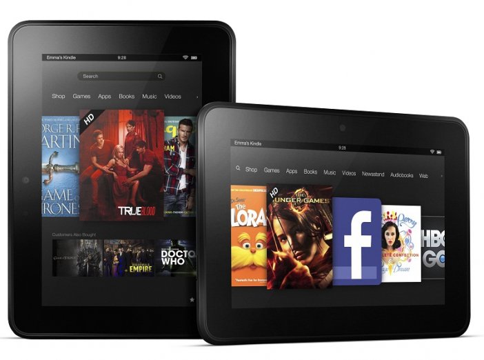 Amazon Kindle Fire HD: duże ikony, mało możliwości ustawień.