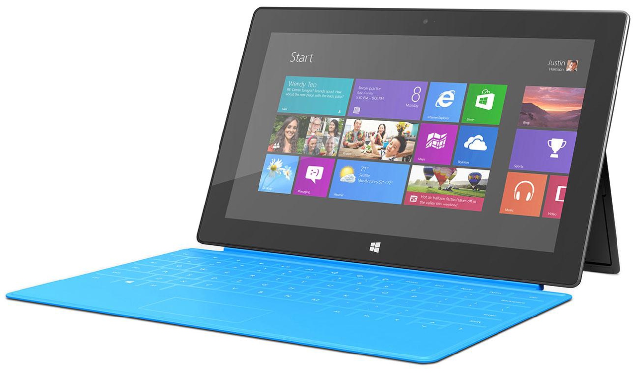 Surface RT 32 GB ma tylko 16 GB wolnej pamięci