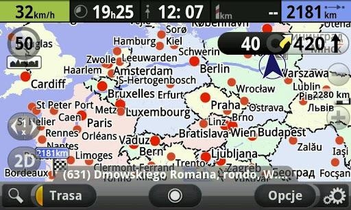 AutoMapa Europe dla Androida dostępna w Google Play