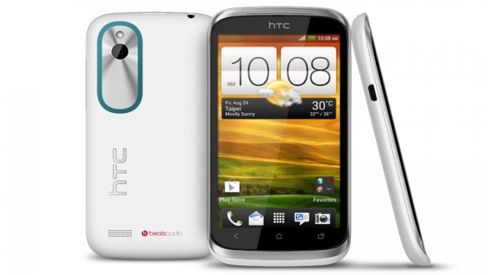 HTC Desire X: wygląd jest ok, ale jakość wykonania pozostawia wiele do życzenia.