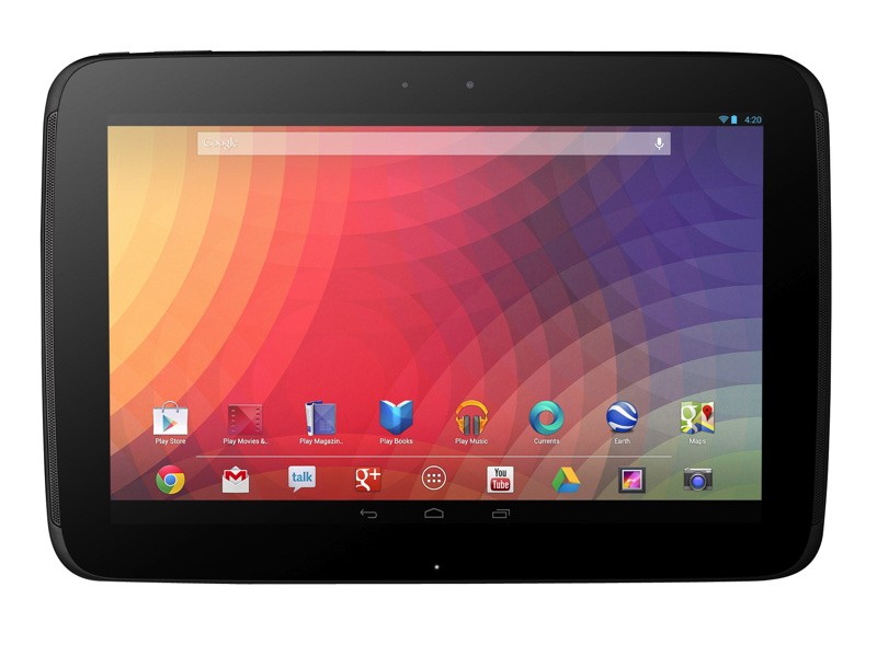 Google Nexus 10: duży tablet o ekstremalnie wysokiej rozdzielczości wyświetlacza.