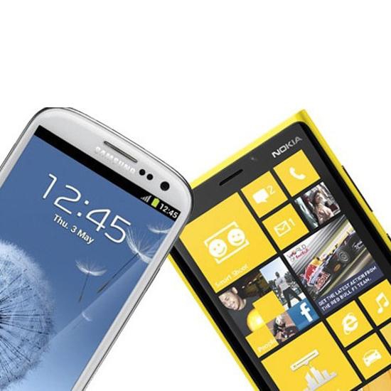 Samsung Galaxy S III i Nokia Lumia 920