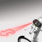 Laserowy GPS dla rowerów