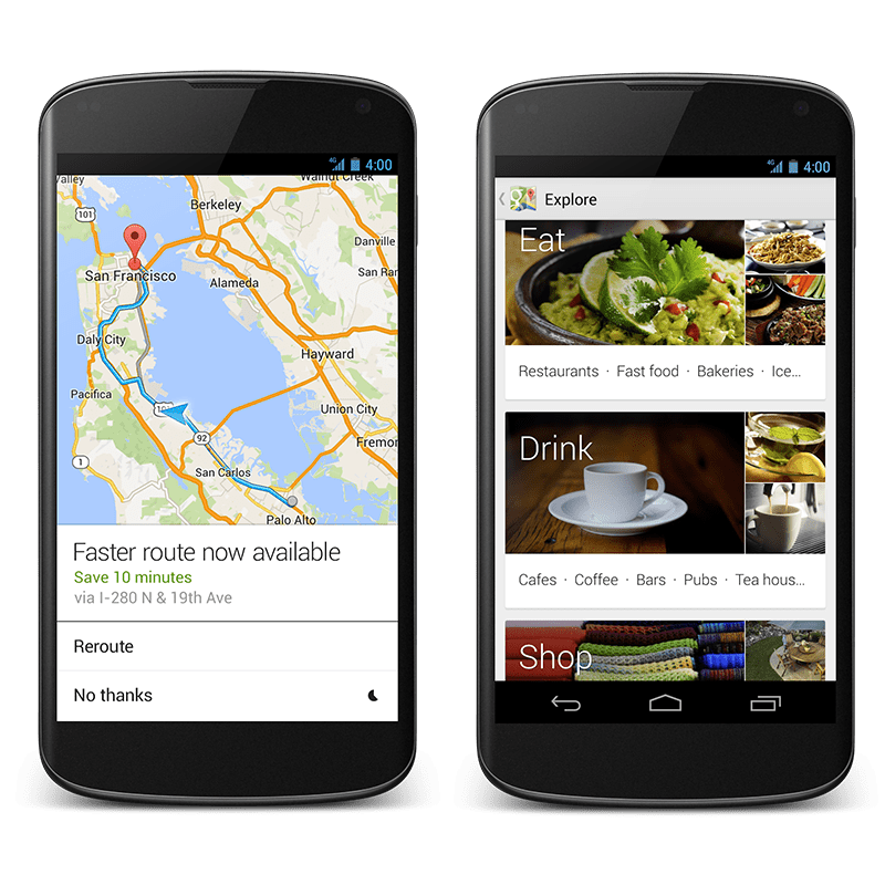 Nowe Mapy Google dla Androida i koniec z Latitude