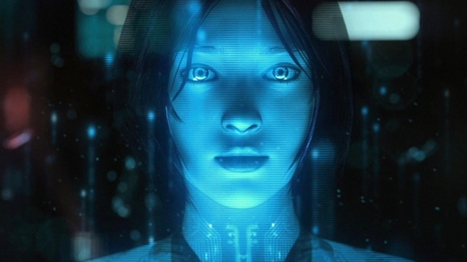 Cortana z gry Halo