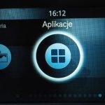 Podstawowa nakładka Sensus Connected Touch z bardzo dużymi, wygodnymi ikonami programów.