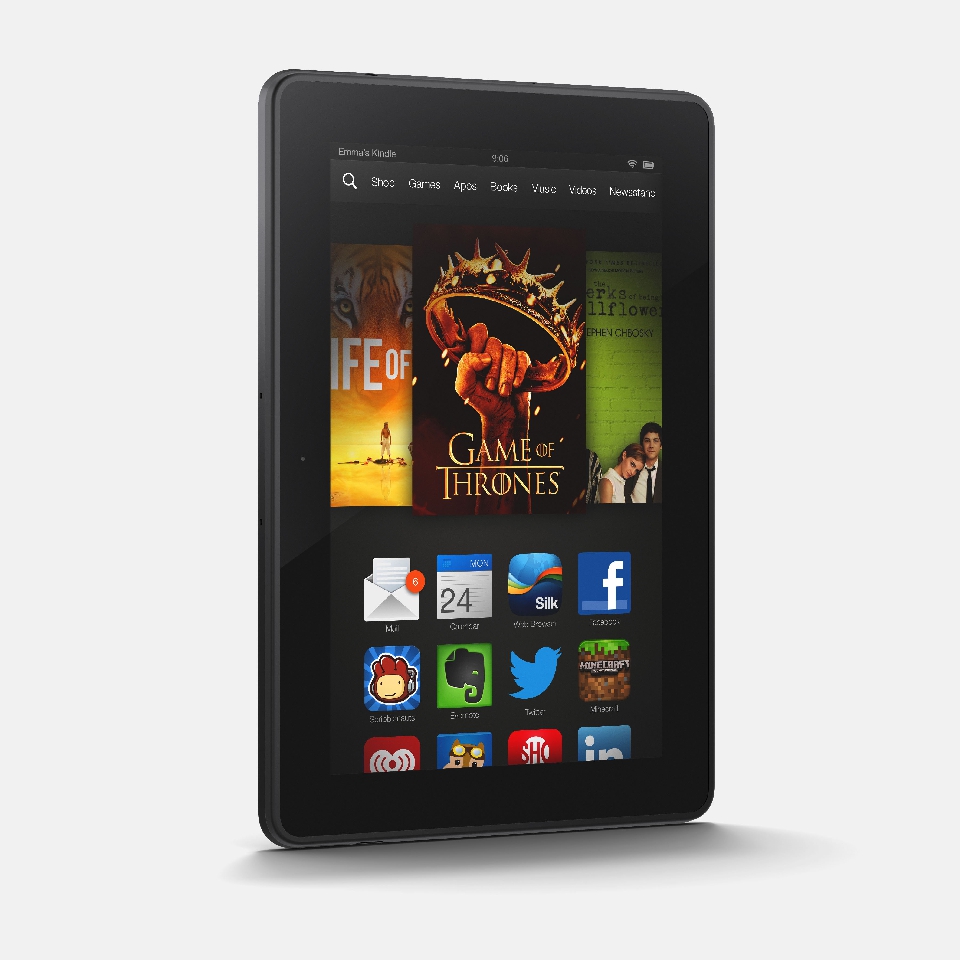 Amazon Kindle Fire HDX 7″: szybszy od Nexusa i w tej samej cenie!