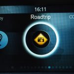 Podstawowa nakładka Sensus Connected Touch z bardzo dużymi, wygodnymi ikonami programów.