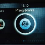 Podstawowa nakładka Sensus Connected Touch z bardzo dużymi, wygodnymi ikonami programów.