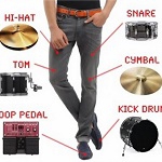 DrumPants, czyli instrumenty muzyczne w ubraniu