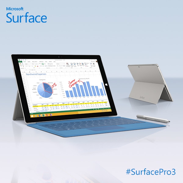 Surface Pro 3 nie zamiast, a oprócz Surface'a Mini