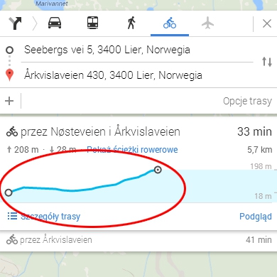 Google Maps ułatwi życie rowerzystom
