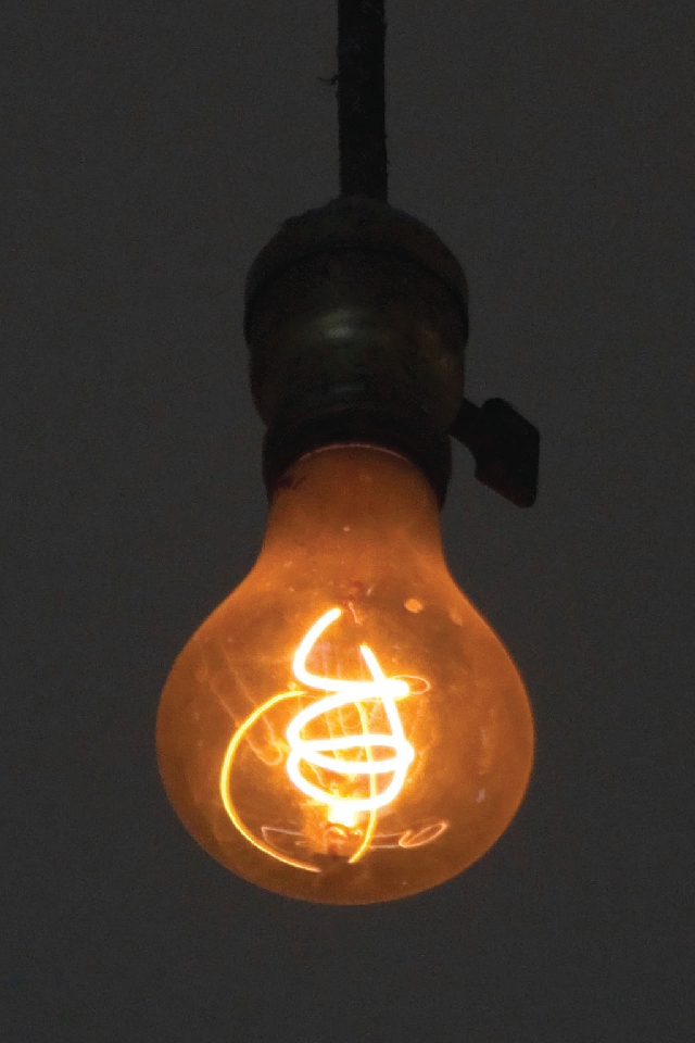 Widoczna na zdjęciu żarówka o mocy 4 W wykonana z ręcznie dmuchanego szkła, wyposażona w żarnik z włókna węglowego to słynna Centennial Light Bulb. Znajduje się ona w siedzibie straży pożarnej na 4550 East Avenue w Livermore w Kalifornii. Sławę przyniosła jej trwałość. Żarówka działa od 1901 roku.
