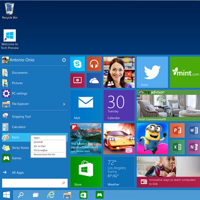 Windows 10: pierwszy system w historii z… ikonką środkowego palca
