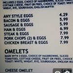 Google Translate – WordLens. Przykład tłumaczenia menu z języka angielskiego na hiszpański.