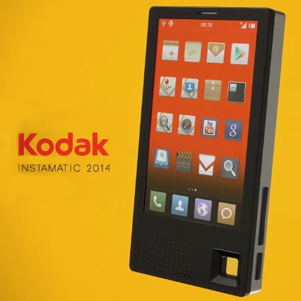 Kodak zaczyna produkować smartfony!