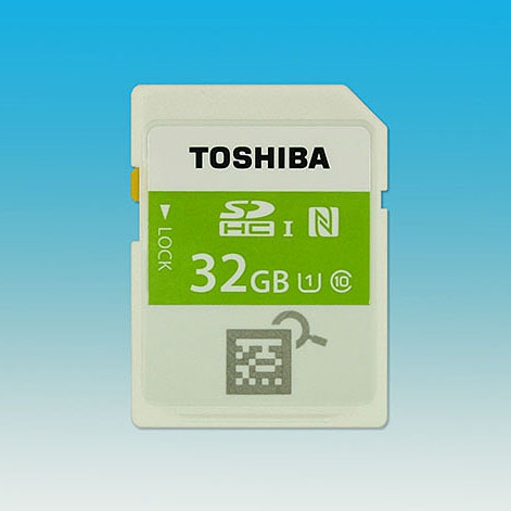 Toshiba: pierwsza karta pamięci SD z komunikacją NFC